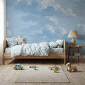 Intaglio Clouds, Summer Sky Mural Wallpaper - room preview 06