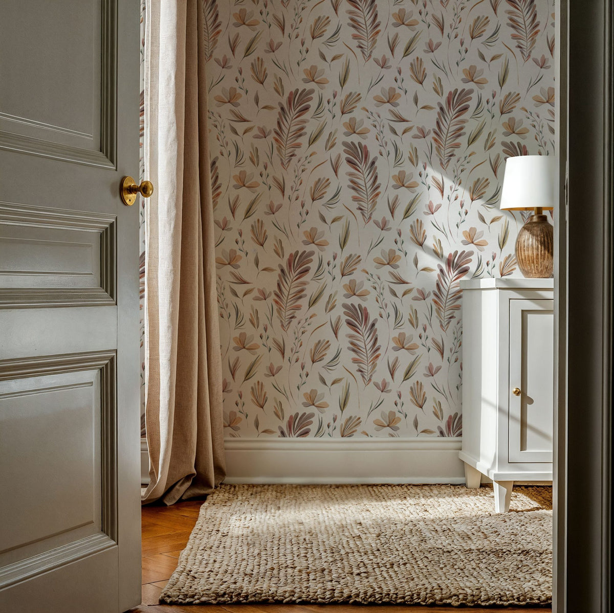 Leaves of Cedeira Mural Wallpaper - room preview 06