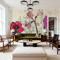 Poppy Float Mural Wallpaper - room preview 06