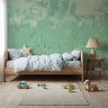 Meadow Memories, Mint Green Mural Wallpaper - room preview 06