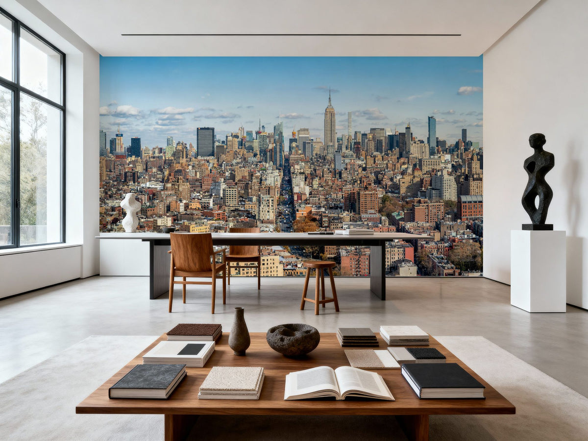 Midtown Streets Mural Wallpaper - room preview 06