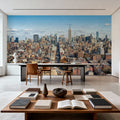 Midtown Streets Mural Wallpaper - room preview 06