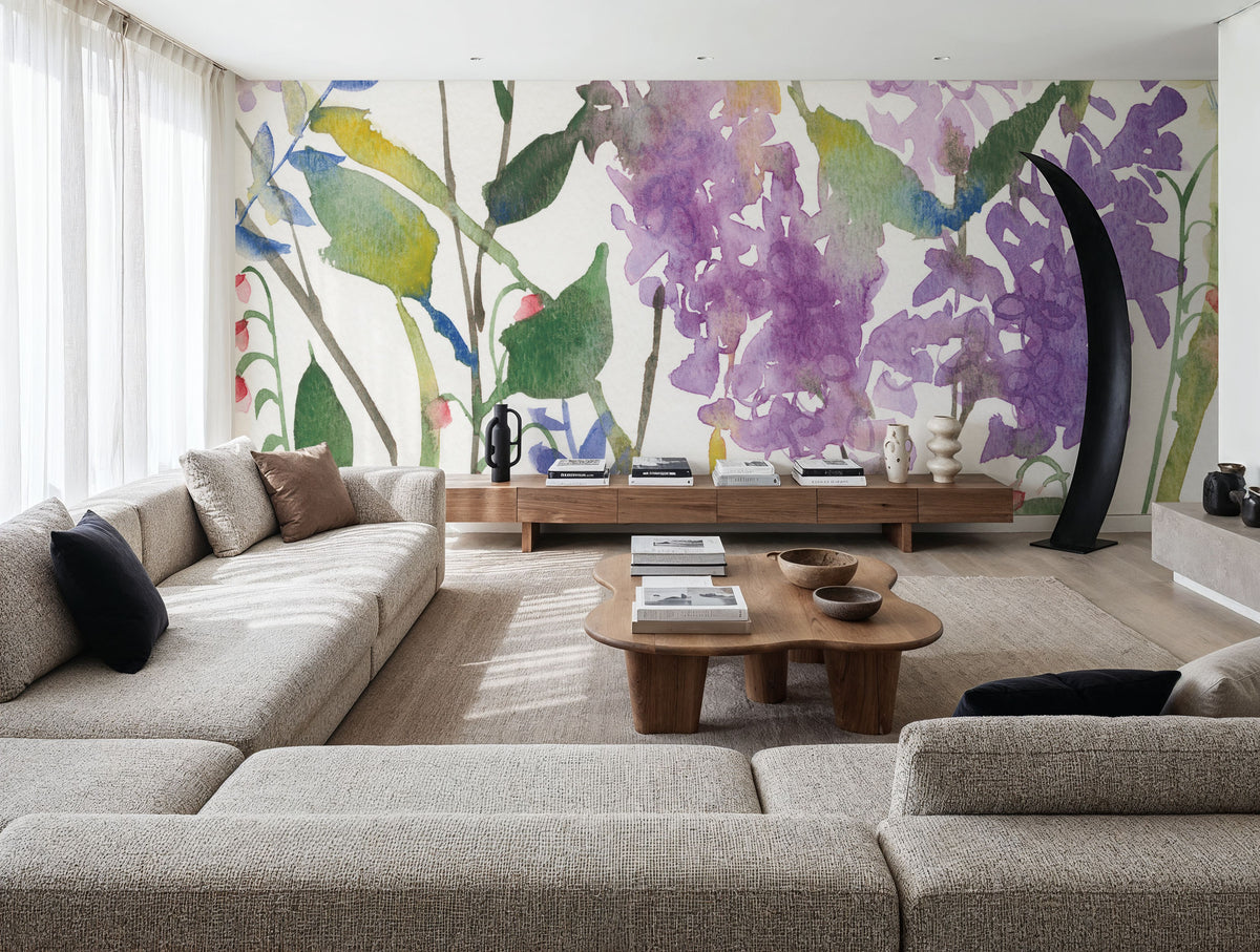 May Flowers Mural Wallpaper - room preview 06
