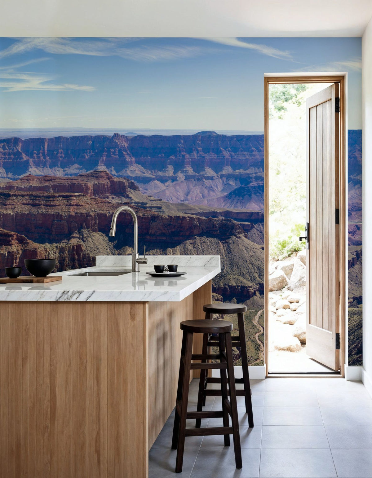 Majestic Canyon Vista Mural Wallpaper - room preview 06