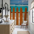 Coastal Gateway Mural Wallpaper - room preview 06