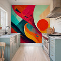 Desert Sun Mural Wallpaper - room preview 06