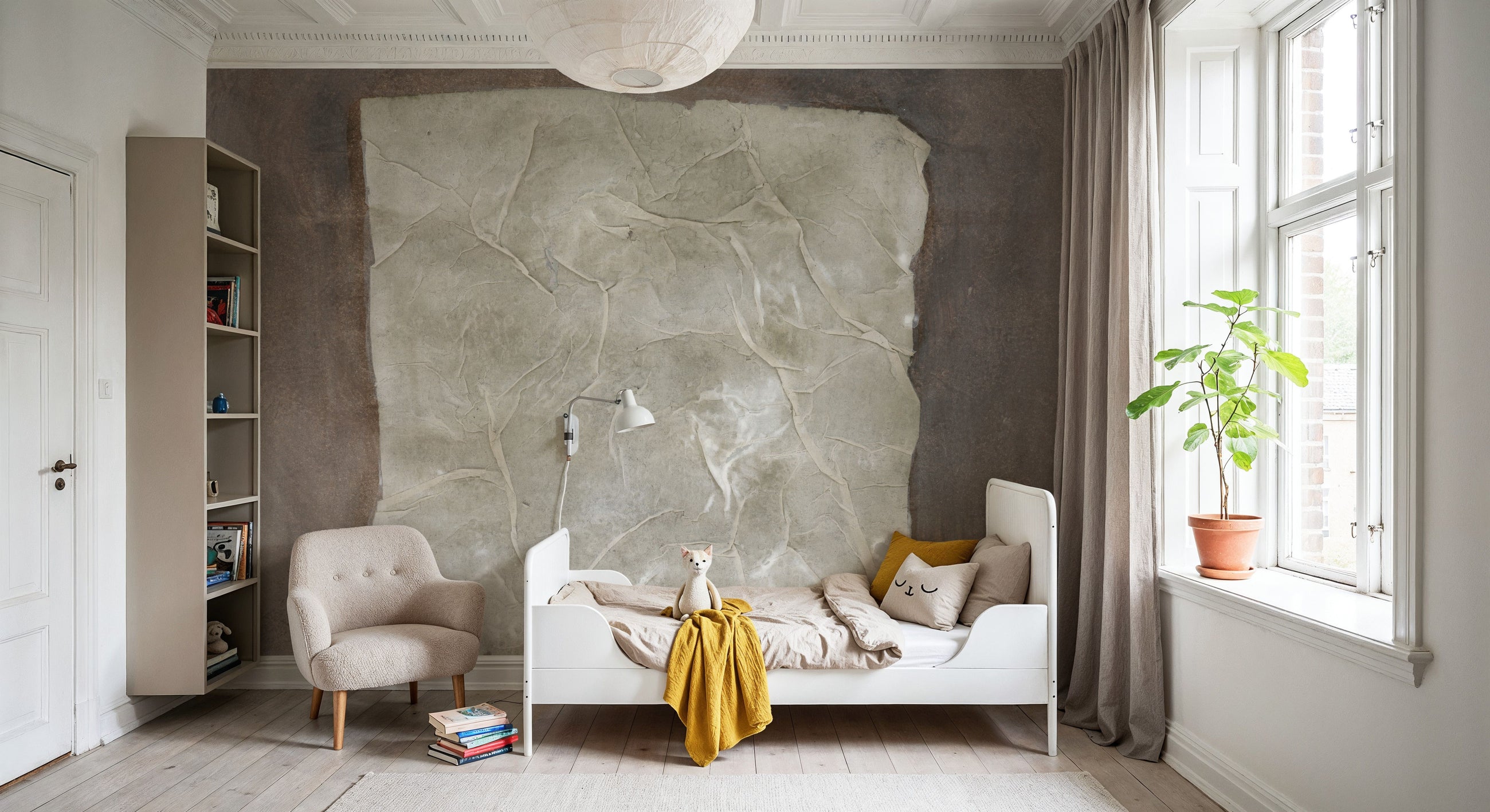 Wabi Sabi Square Mural Wallpaper