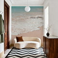 Pink Sand Shoreline Mural Wallpaper - room preview 06