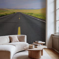 Open Road Horizon Mural Wallpaper - room preview 06