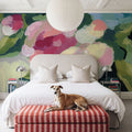 Spring Florals in Vase II Mural Wallpaper - room preview 06