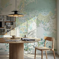 World Map Cities - Marie Mural Wallpaper - room preview 06