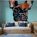 Stanley the French Bulldog Mural Wallpaper - room preview 06