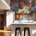 Vase of Flowers Patriotic Mural Wallpaper - room preview 06