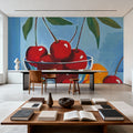 Bowl of Cherries Mural Wallpaper - room preview 06