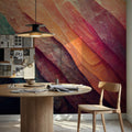 Rainbow Stone Mural Wallpaper - room preview 06