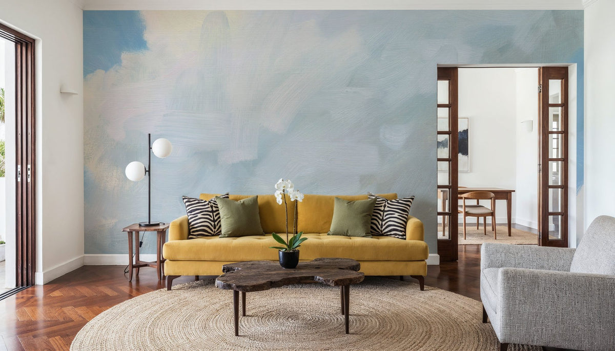 Dramatic Clouds II Mural Wallpaper - room preview 06
