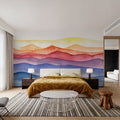 Rainbow Mountains Mural Wallpaper - room preview 06