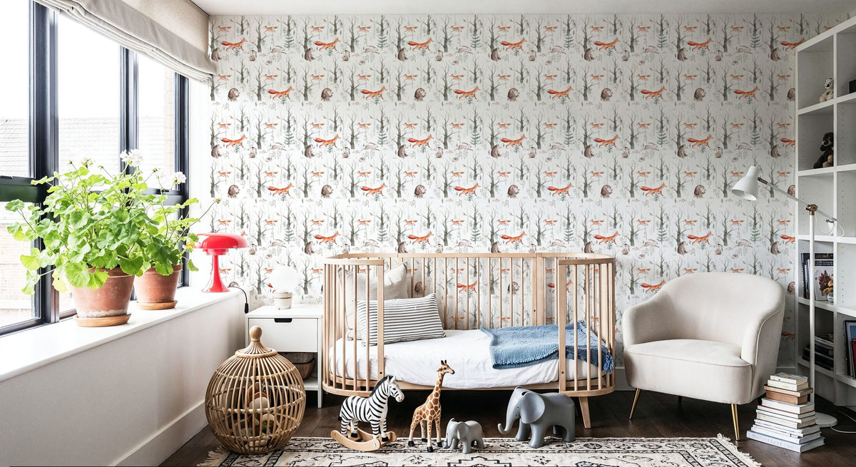 Woodland Stroll Mural Wallpaper - room preview 06