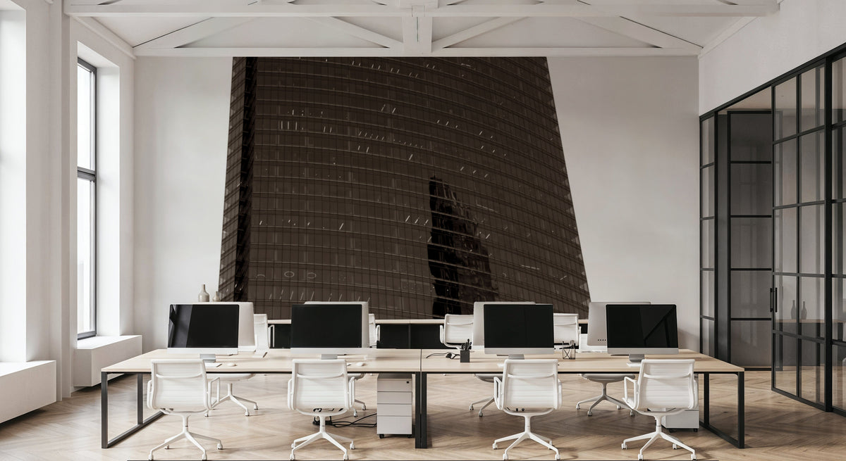 Chicago Skyline IV Mural Wallpaper - room preview 06