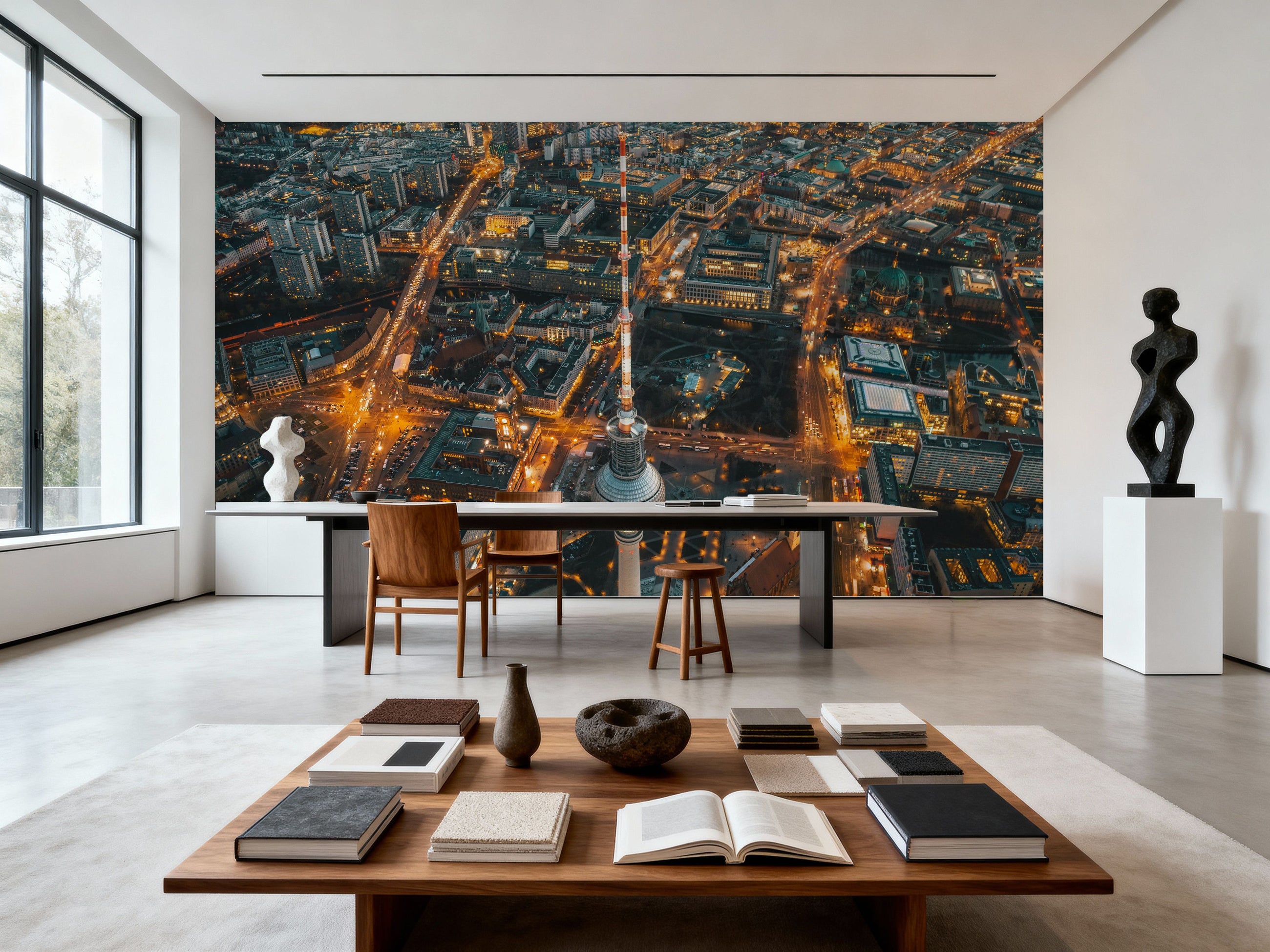 Alexanderplatz Berlin Mural Wallpaper