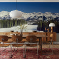 Alpine Solitude Mural Wallpaper - room preview 06