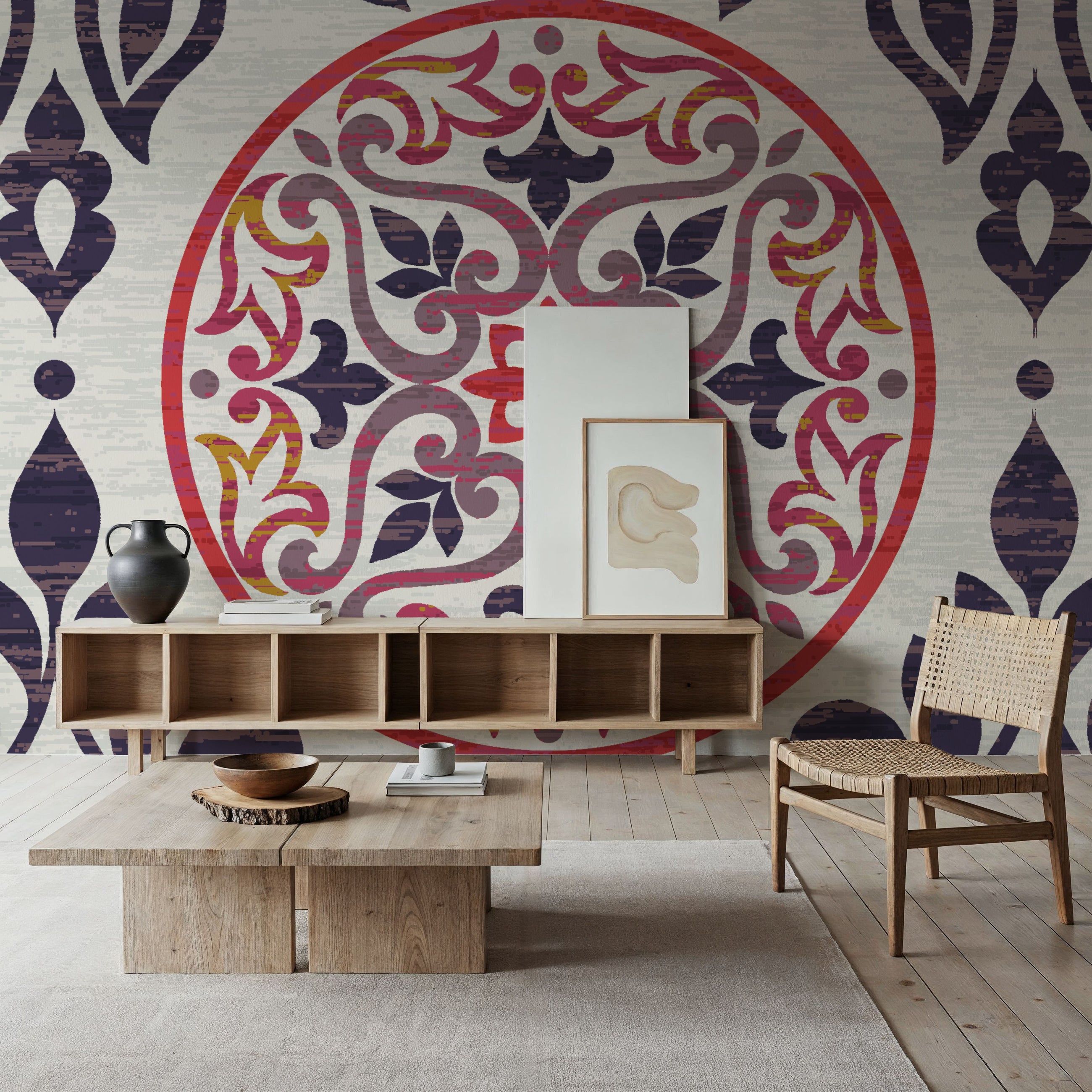 Arista Square I Mural Wallpaper
