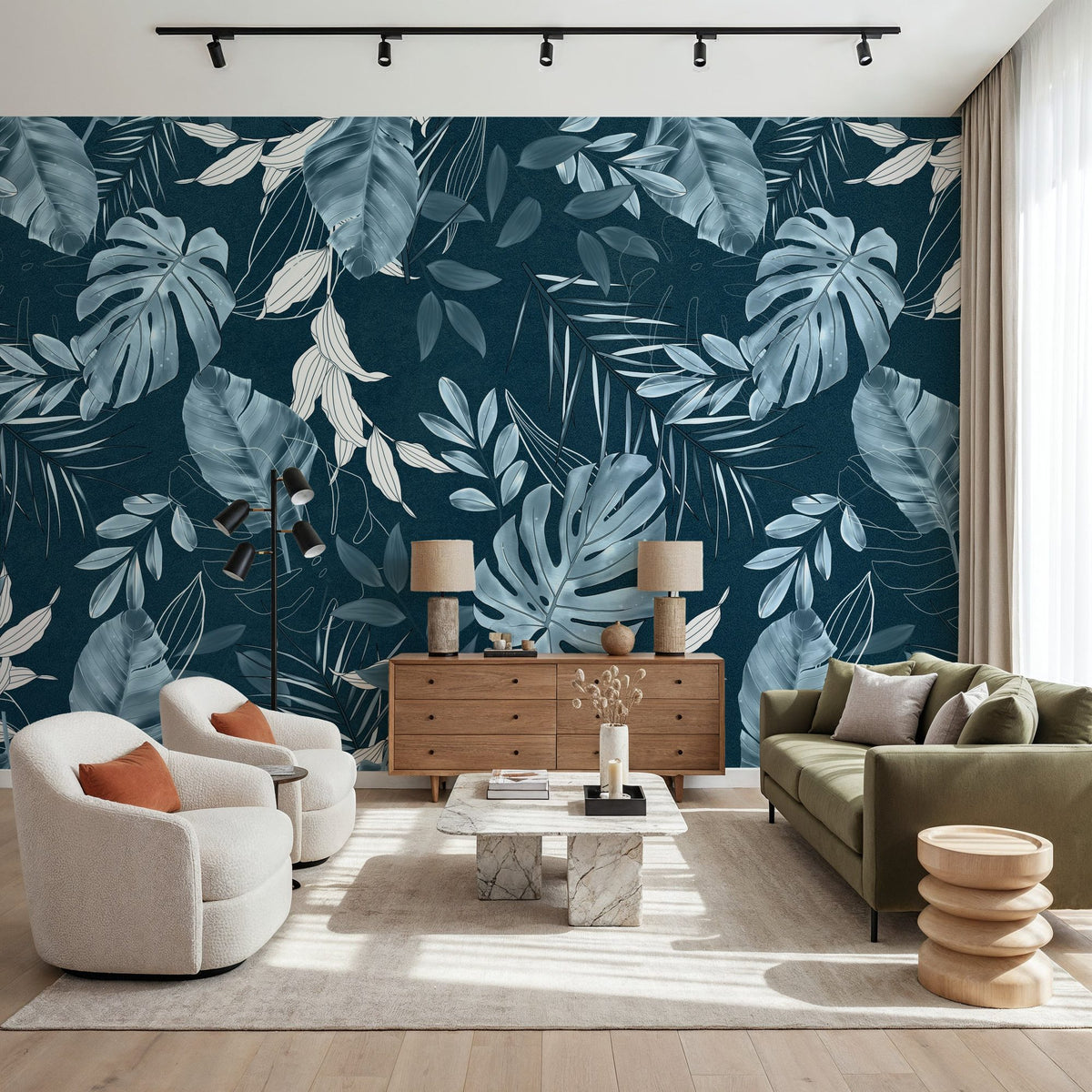 Fall Winds Ahead Mural Wallpaper - room preview 06
