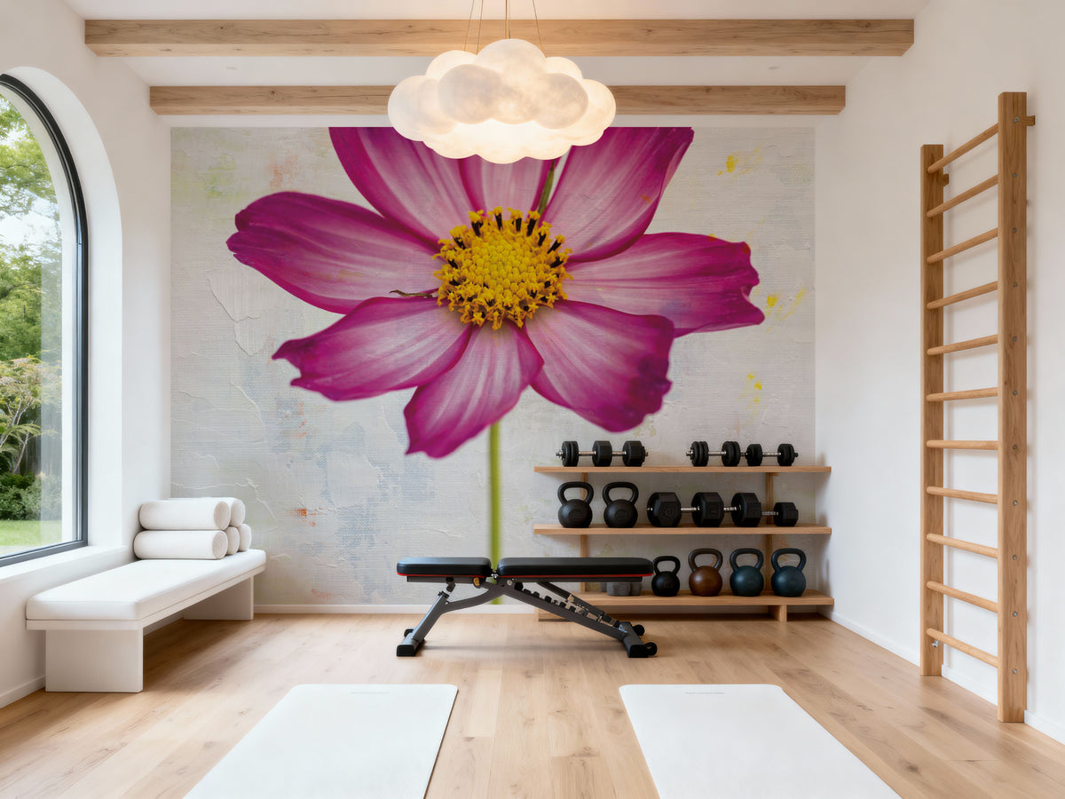 Wonderful Wildflowers IV Mural Wallpaper - room preview 06