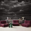Road to Me BW Mural Wallpaper - room preview 06