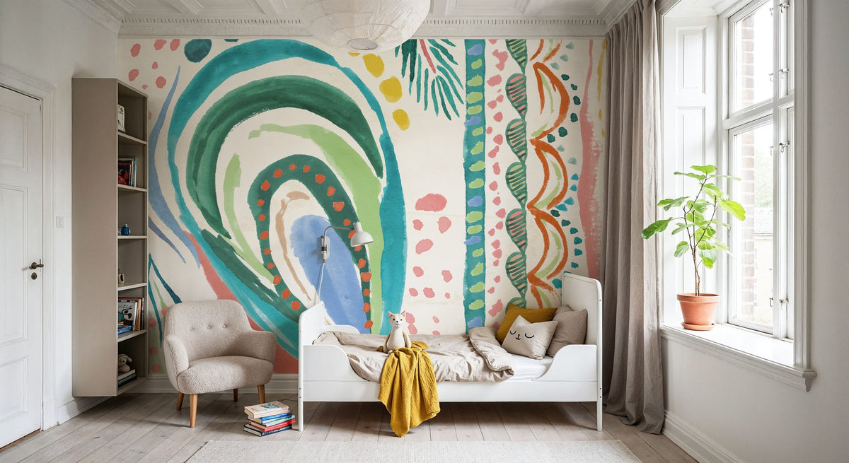 Coastline III Mural Wallpaper - room preview 06