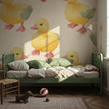 Lovely Ducklings Mural Wallpaper - room preview 06