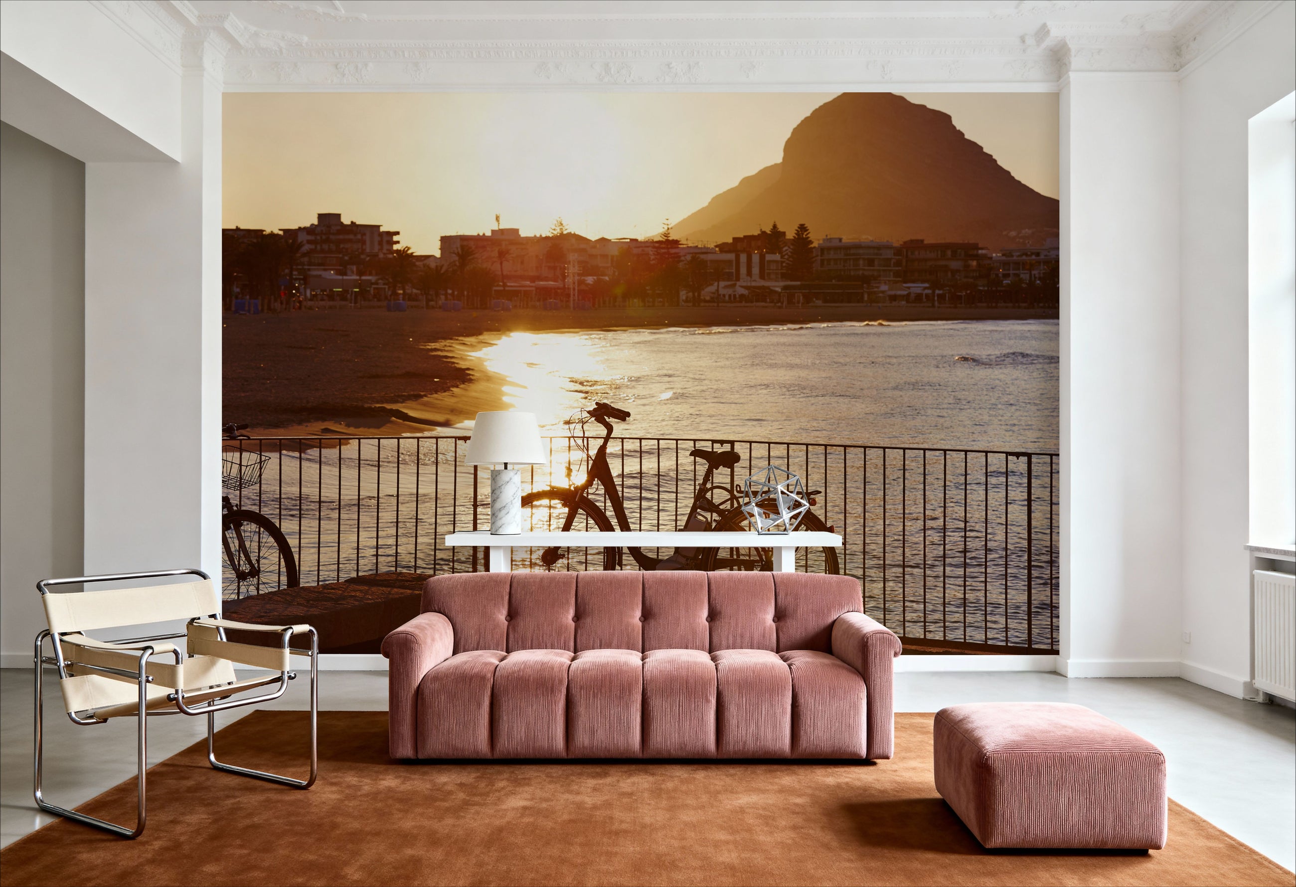 Arenal Beach Sunset Mural Wallpaper