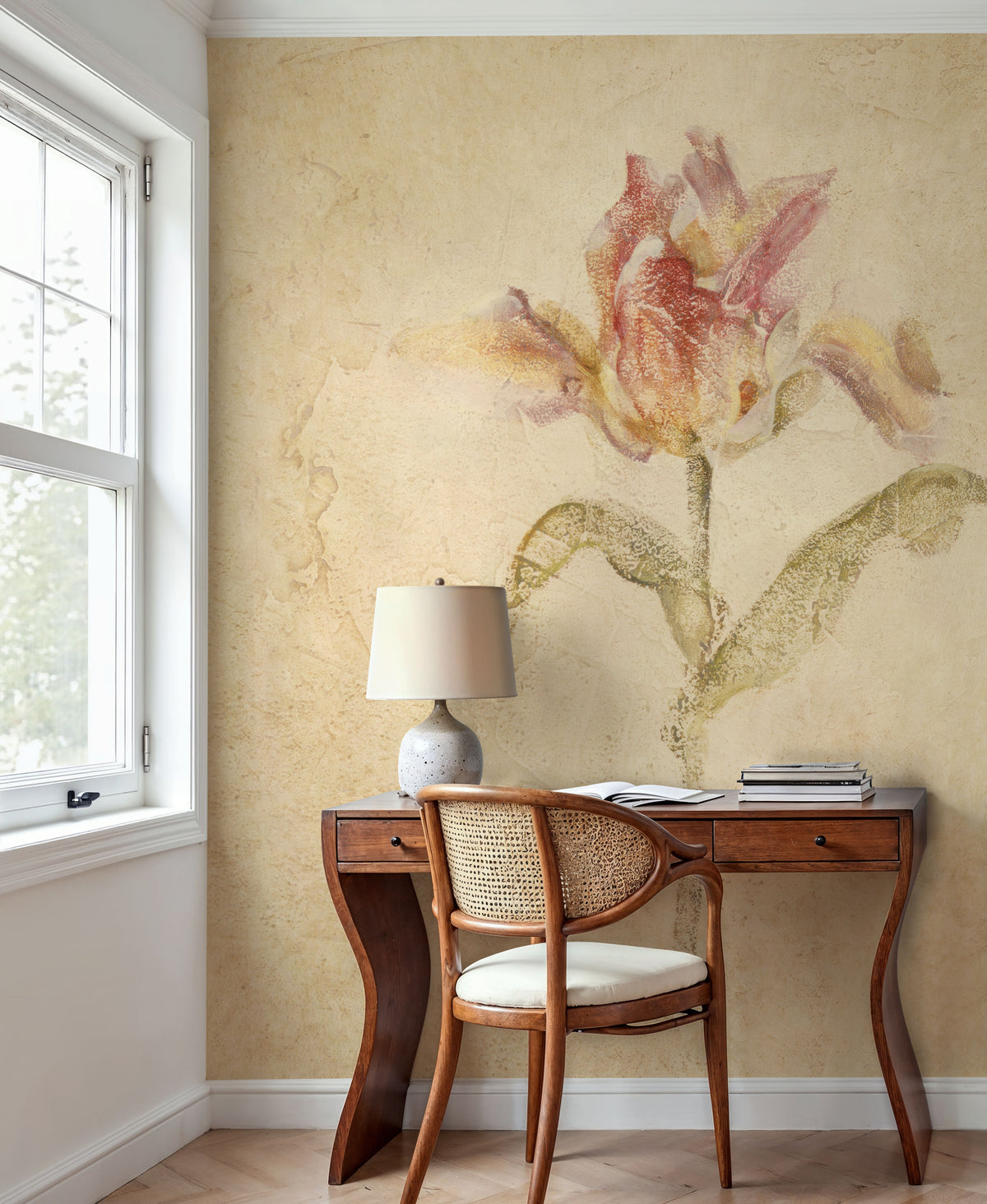 Zoomer Schon Tulip Mural Wallpaper - room preview 06