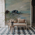 Morning Coastal View Mural Wallpaper - room preview 06