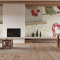 Holiday Wings VI Mural Wallpaper - room preview 06
