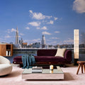 London Riverside Panorama Mural Wallpaper - room preview 06