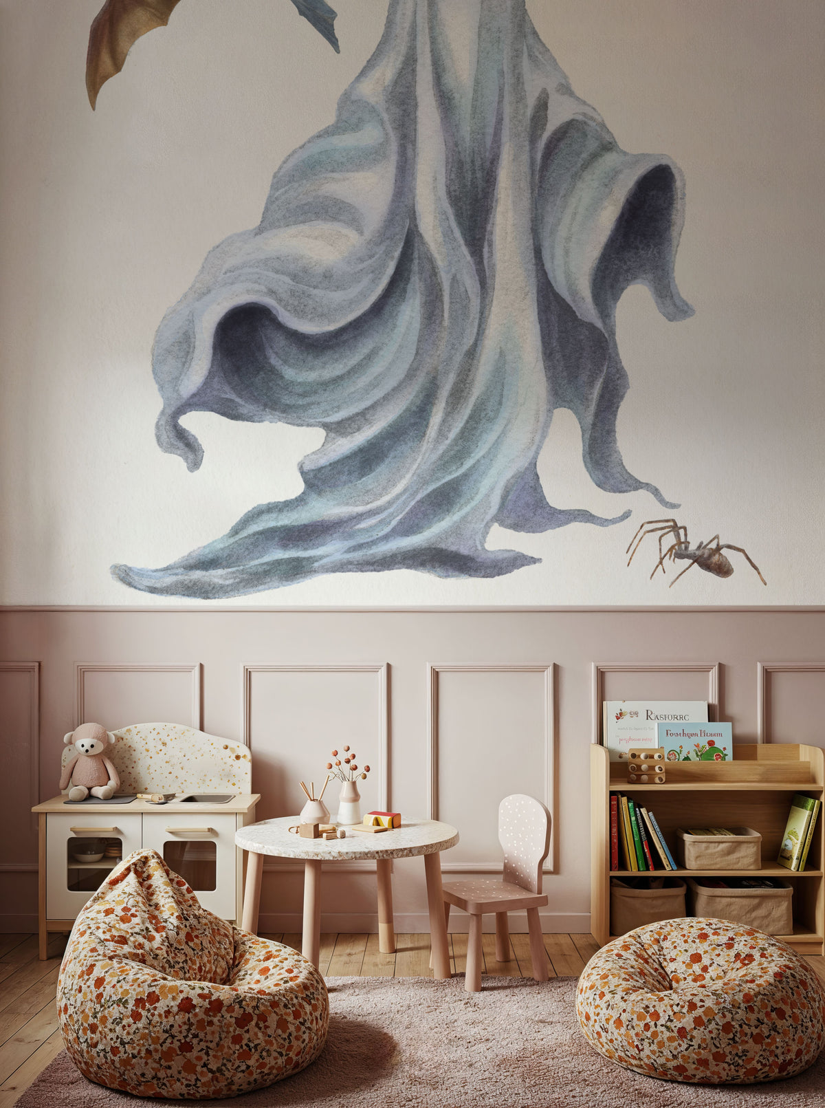 Spooky Halloween IV Color Mural Wallpaper - room preview 06