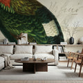 Pretty Bird IV Mural Wallpaper - room preview 06