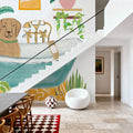 Urban Jungle Bath IV Pet Mural Wallpaper - room preview 06