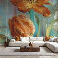 Parrot Tulips II Mural Wallpaper - room preview 06