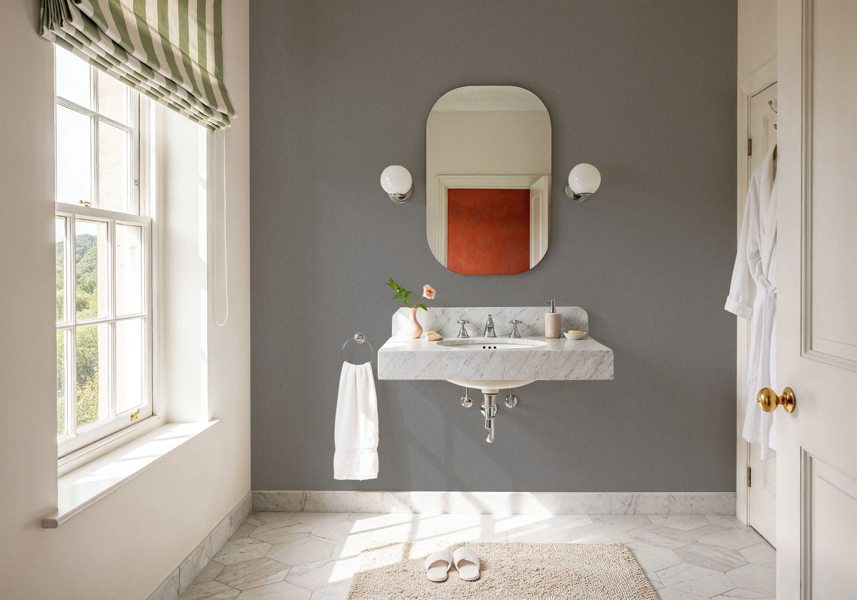 Faux Sand Stucco Finish, Stone Mural Wallpaper - room preview 06