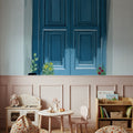 Stucco Window View Mural Wallpaper - room preview 06
