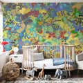 Summer Meadow Mix Mural Wallpaper - room preview 06