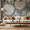Bloom Toss I Mural Wallpaper - room preview 06