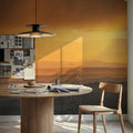 Sunset Storm Mural Wallpaper - room preview 06