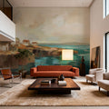 Southern Coast Town Mural Wallpaper - room preview 06