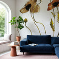 Autumn Orientals Vignette II Mural Wallpaper - room preview 06