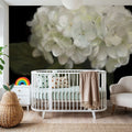 Gentle Hydrangea Mural Wallpaper - room preview 06