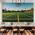Lacrosse Ready Mural Wallpaper - room preview 06