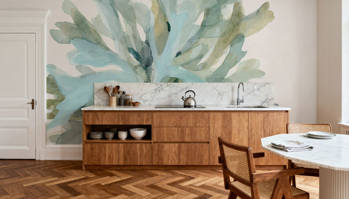 Coastal Bliss I Mural Wallpaper - room preview 06